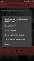NIssa Sabyan Gambus - Offline MP3 imagem de tela 3