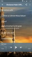 Kumpulan Sholawat Nabi MP3 imagem de tela 1
