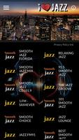 Jazz music radio plakat