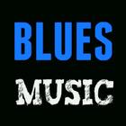 Blues music radio ícone