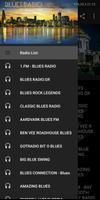 Blues music radio постер