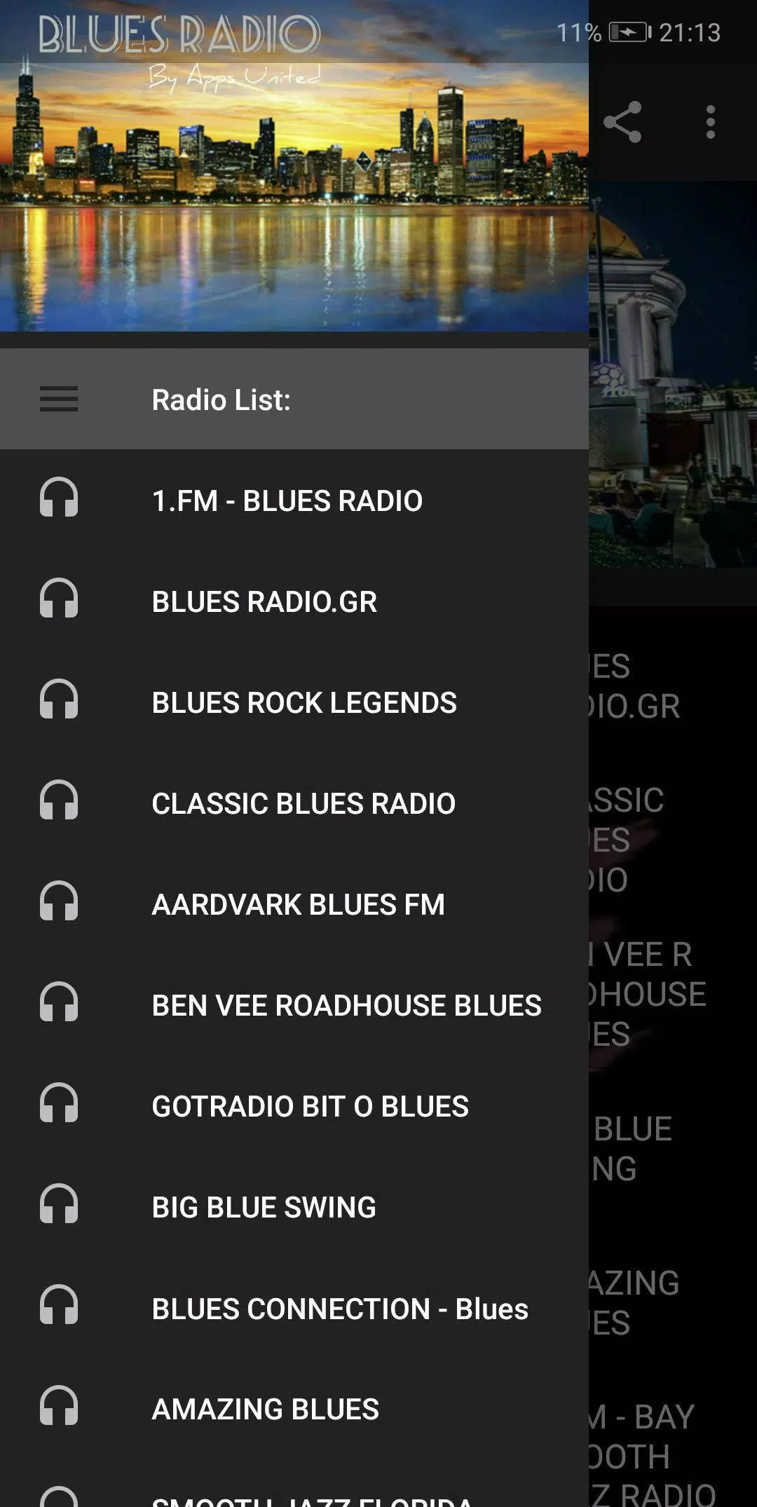 Descarga de APK de Blues music radio para Android
