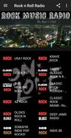 Rock music radio الملصق