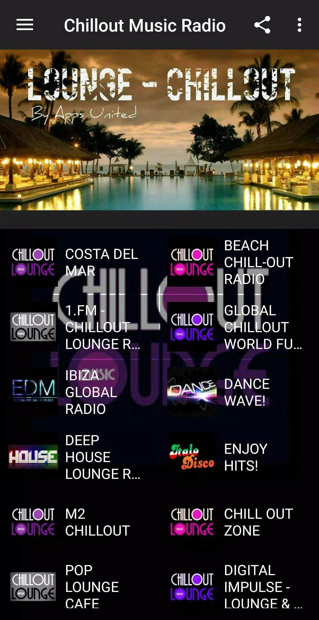 Chillout & Lounge music radio for Android - APK Download