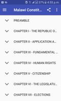 Malawi Constitution captura de pantalla 1