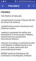 Malawi Constitution capture d'écran 2