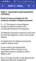Nigeria Immigration Act تصوير الشاشة 2