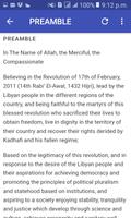 Libya Constitution syot layar 1