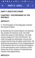 Cameroon Constitution captura de pantalla 3