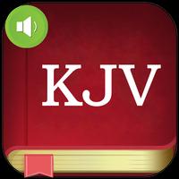 King James Bible - KJV Audio Free App Affiche