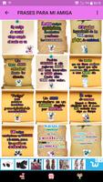 Frases para Amigas plakat