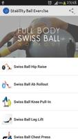 Stability Ball Exercises Affiche