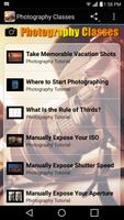 Photography Classes 📷 poster