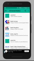 All Somali Radios स्क्रीनशॉट 1