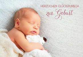 Glückwünsche zur Geburt โปสเตอร์