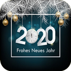Frohes Neues Jahr 2020 simgesi