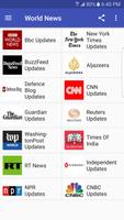 WORLD NEWS الملصق