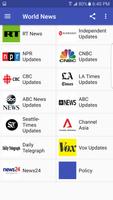 WORLD NEWS تصوير الشاشة 1