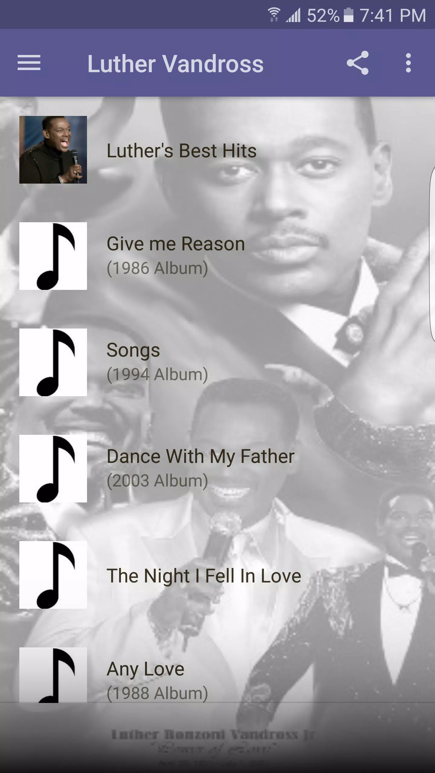 Luther Vandross APK for Android Download