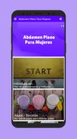 Abdomen plano para mujeres পোস্টার