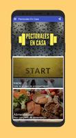 Pectorales En Casa Plakat