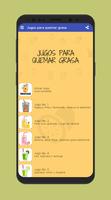 Jugos para quemar grasa poster