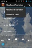 Abdulbasit Abdulsamad Quran स्क्रीनशॉट 3
