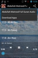 Abdullah Matrood Full Quran تصوير الشاشة 3