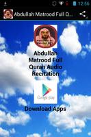 Abdullah Matrood Full Quran Affiche