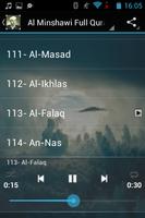 برنامه‌نما Al Minshawi Full Quran MP3 عکس از صفحه