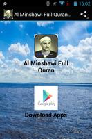 Al Minshawi Full Quran MP3 Poster