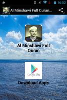 Al Minshawi Full Quran MP3 โปสเตอร์