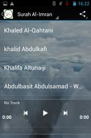 Surah Al-Imran MP3 capture d'écran 2