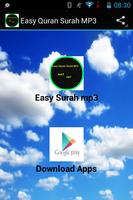 Easy Quran Surah MP3 Affiche
