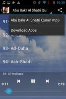 Abu Bakr Al Shatri Quran MP3 screenshot 3