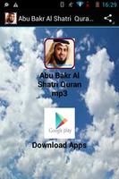 Abu Bakr Al Shatri Quran MP3 Affiche