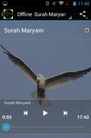 Offline Surah Maryam mp3 capture d'écran 3