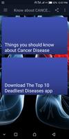 Know about CANCER Disease capture d'écran 1