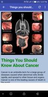 Know about CANCER Disease capture d'écran 2