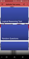 Aptitude Test sample FAQ syot layar 1