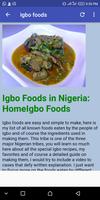 Igbo foods-Nigerian capture d'écran 1