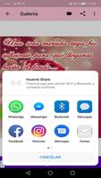 Flores con frases de amor romá screenshot 3