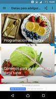Poster Dietas Adelgazar