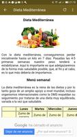 2 Schermata Dietas Adelgazar