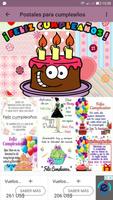 Feliz Cumpleaños. Mensajes الملصق