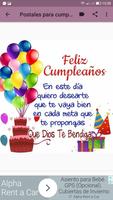 Feliz Cumpleaños. Mensajes تصوير الشاشة 1