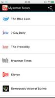 Myanmar News постер