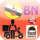 Brunei Food Delivery Zeichen