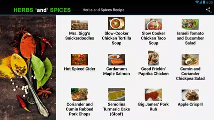 Herbs and Spices Recipes APK download