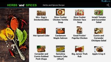 Herbs and Spices Recipes captura de pantalla 3